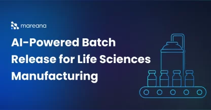 AI Powered batch release